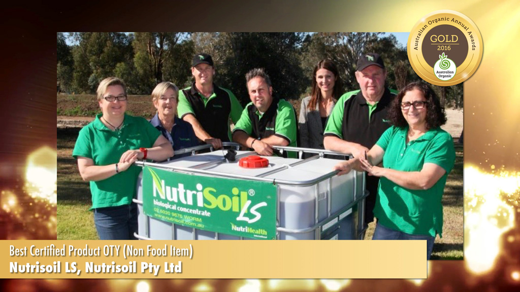 NutriSoil Wins Australian Organics Product of the Year