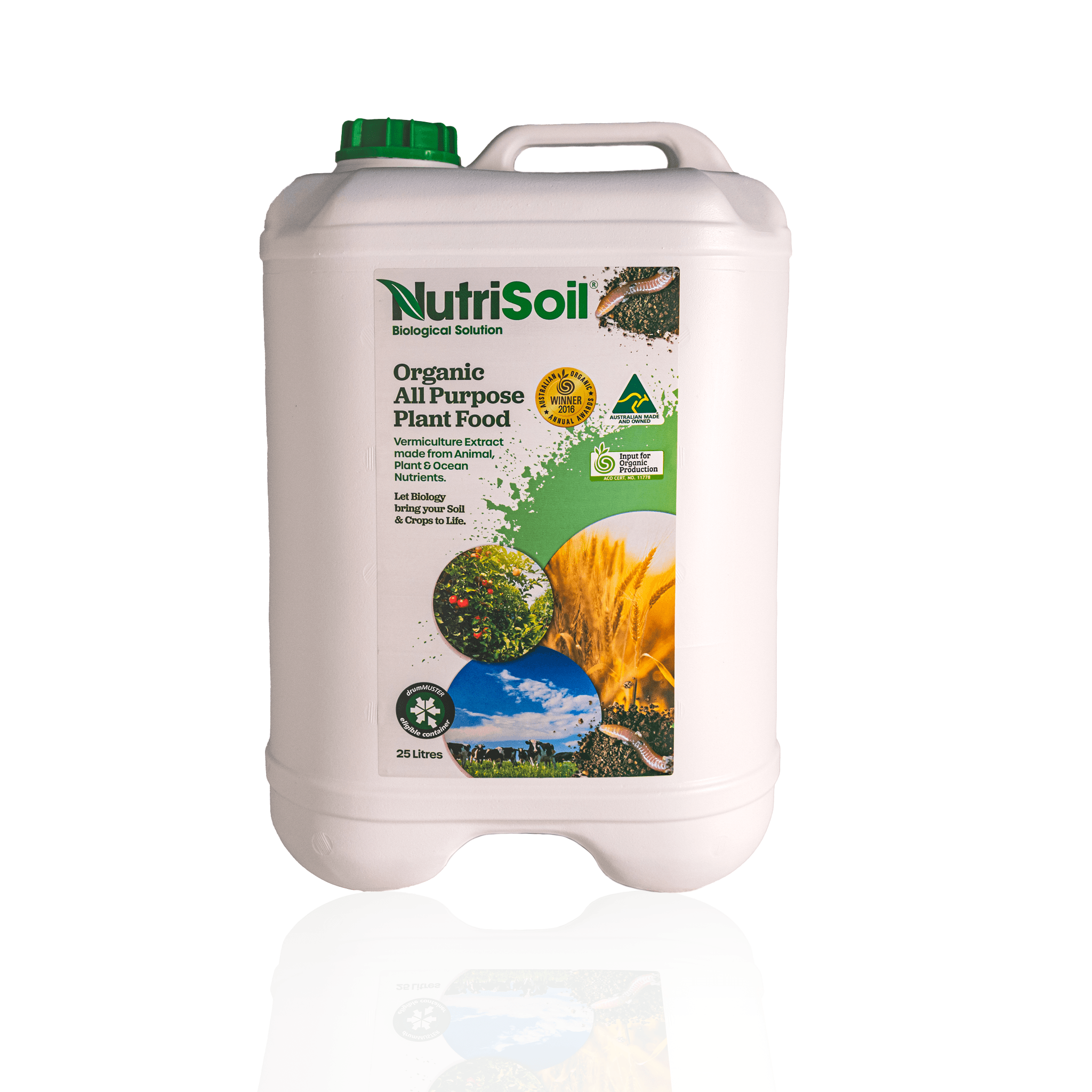 25L NutriSoil Drum ($39.00 per HA)